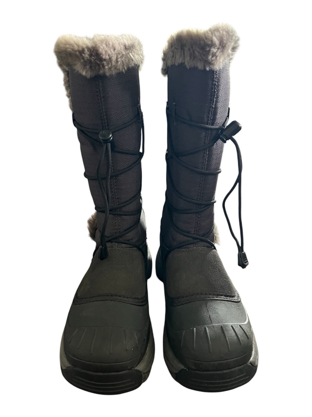 Baffin Ella Women's Boots Sz 10 Black Rain, Snow, Polar, Faux Fur Outdoor Winter